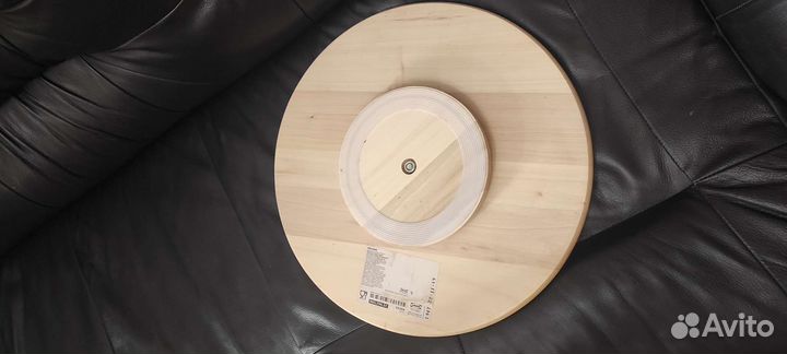 Поднос деревянный круглый IKEA