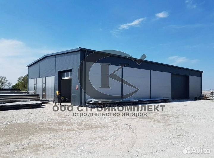 Строительство ангаров, навесов, фермы и колонны