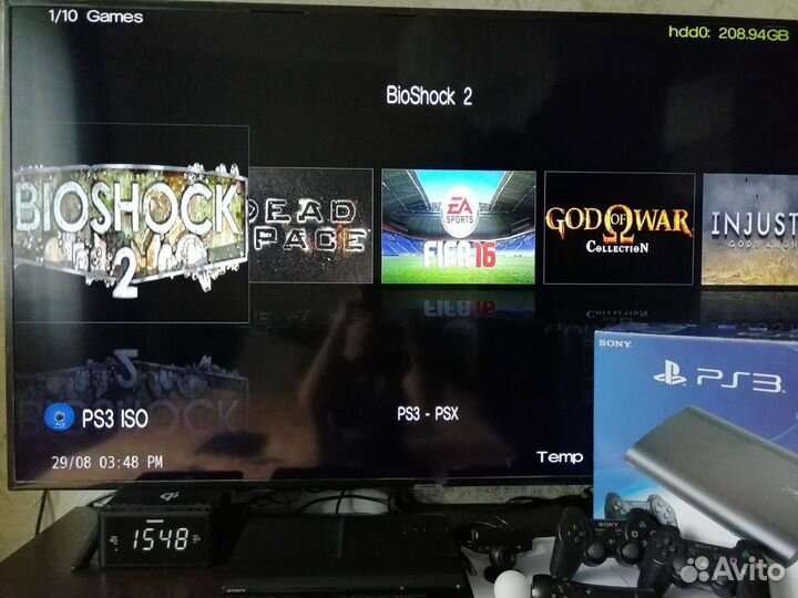 Прошитая ps3 s slim500гб 78игр