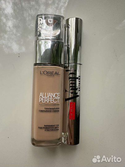 Крем тональный+тушь