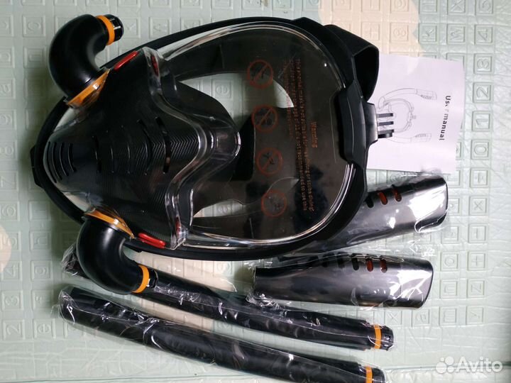 Маска для снорклинга xl