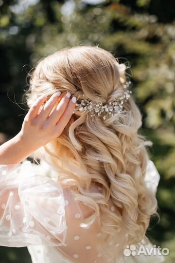 Свадебное украшение для волос