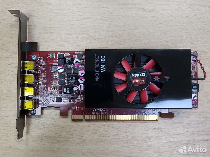 Видеокарта AMD firepro W4100