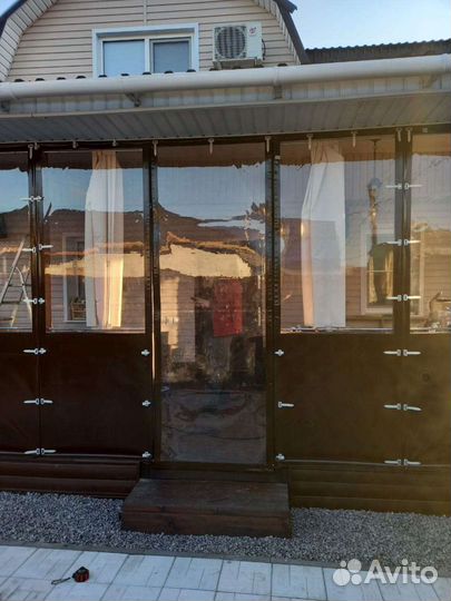 Мягкие,гибкие окна для террасы, бани