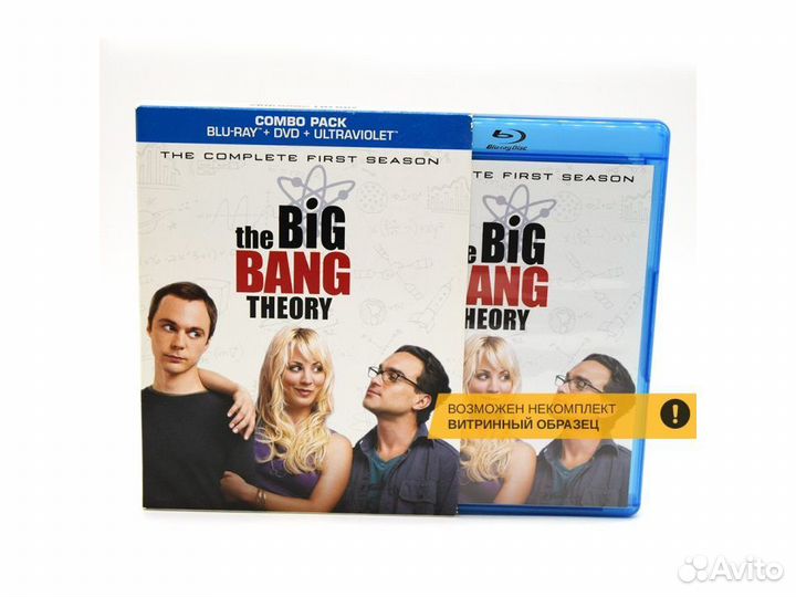 Сезон 1 Теория большого взрыва 2 Blu-Ray англ.язык