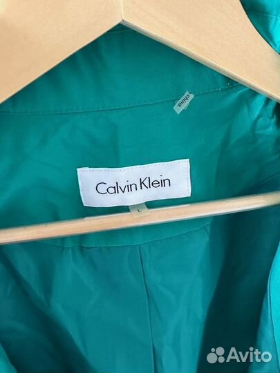 Женская ветровка куртка CalvinKlein 48р (L)зелёная