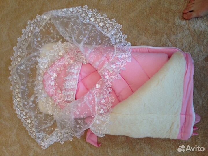 Зимний Конверт для выписки