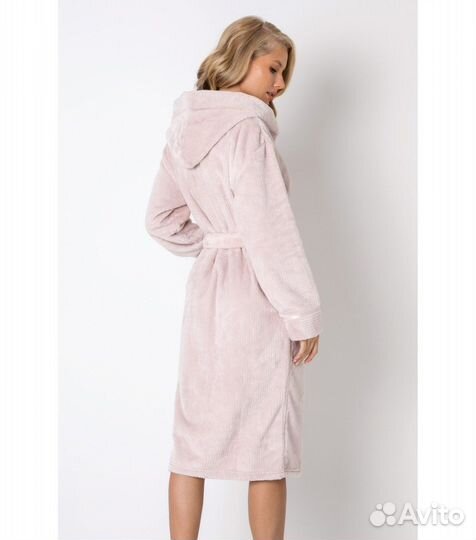 Халат женский с капюшоном подарок к 8 марта