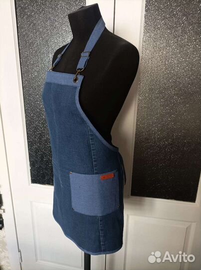Фартук джинсовый