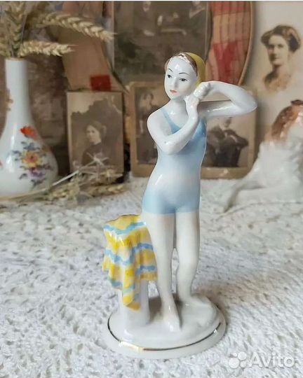 Фарфоровые статуэтки лфз Вербилки СССР
