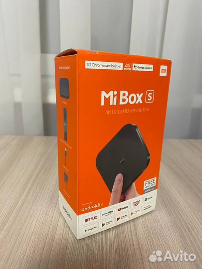 Xiaomi Mi Box S 4K / тв-приставка / Android TV