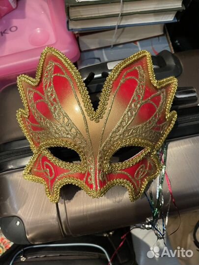 Венецианские маски 4 штуки