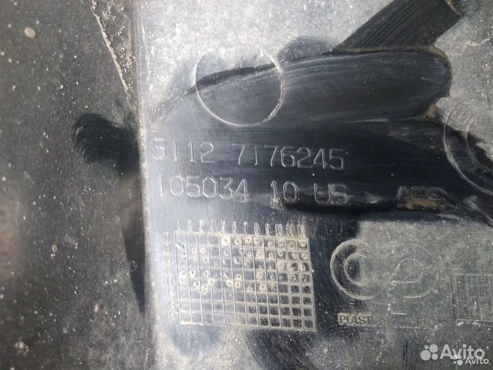 Кронштейн заднего бампера левый BMW Х6