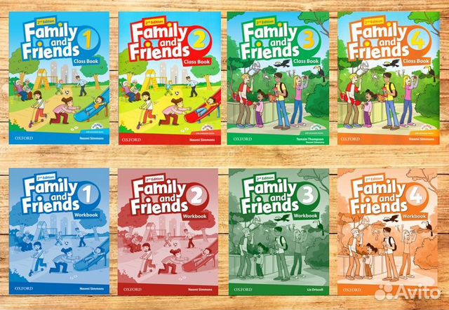 Учебники Family and Friends 2-е издание
