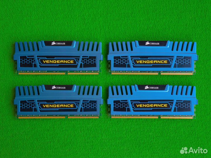 DDR3 4x4gb 1600mhz 2rank CL9-9-9-24 Vengeance