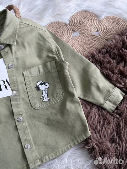 Джинсовая рубашка детская Zara Турция