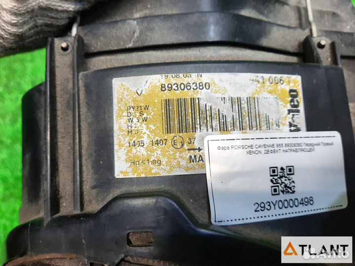 Фара передняя правая porsche cayenne