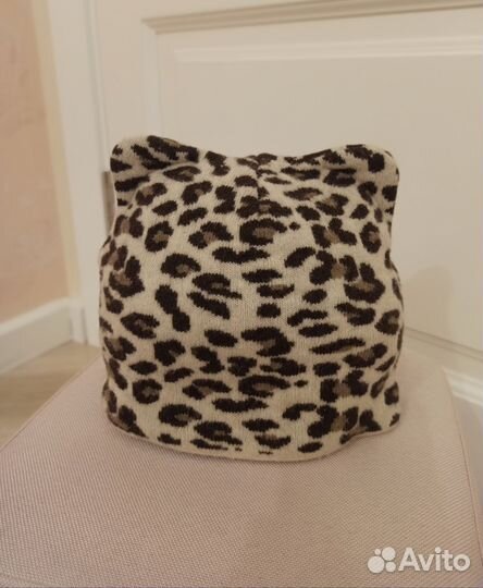 Шапка детская с ушками кошка