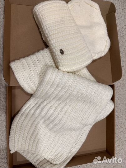 Комплект зимний шапка+шарф