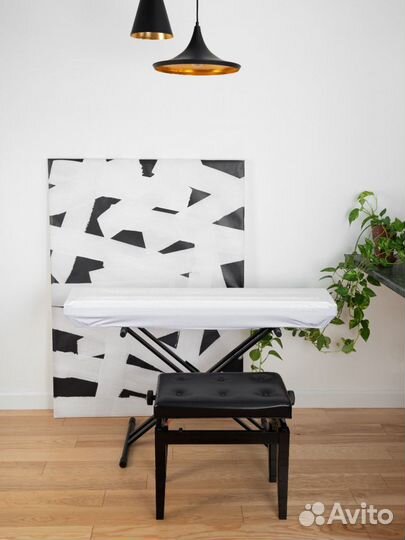 Накидка антипыльная для пианино 88 клавиш