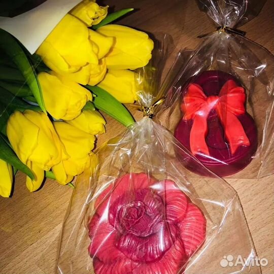 Мыло ручной работы любимым на 8е марта