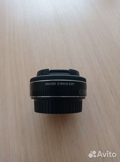 Объектив canon ef-s 24 mm