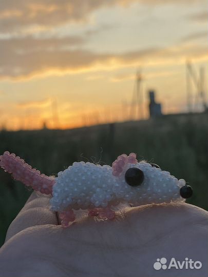 Крыска Фуня из бисера