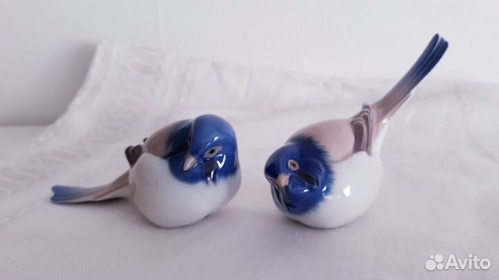 Две статуэтки «птички» Bing Grondahl Denmark