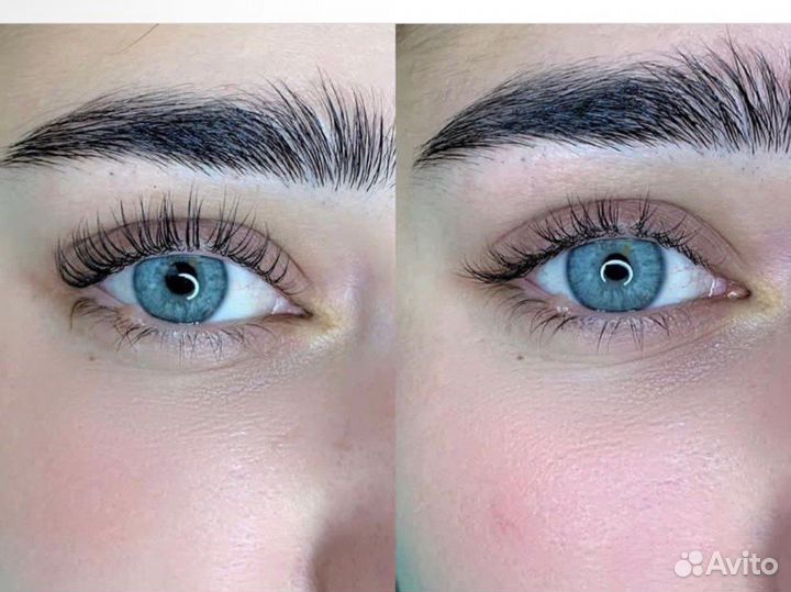 Ламинирование ресниц окрашивание ботокс