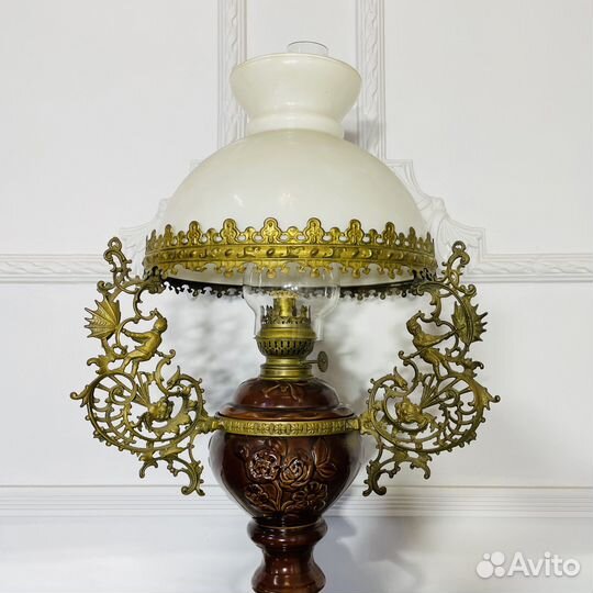 Лампа керосиновая антикварная