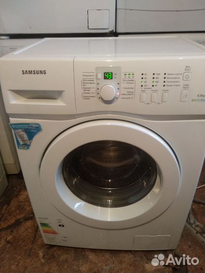 Свежий Samsung 6кг. Подключение, гарантия