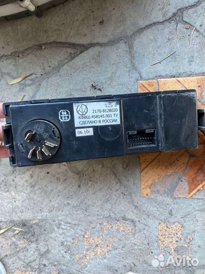 Блок управления печкой на Ваз 2110-2112 европанель