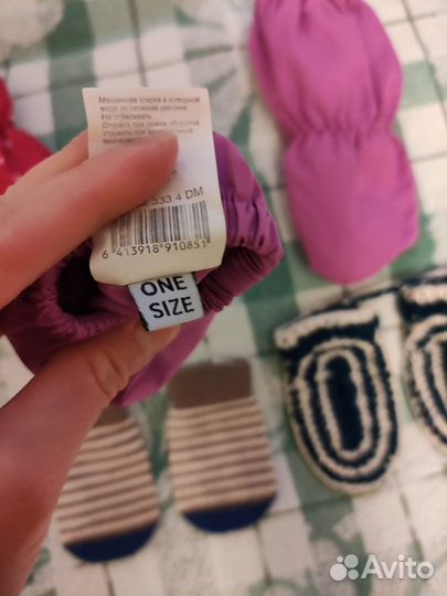 Краги Варежки пинетки для малыша