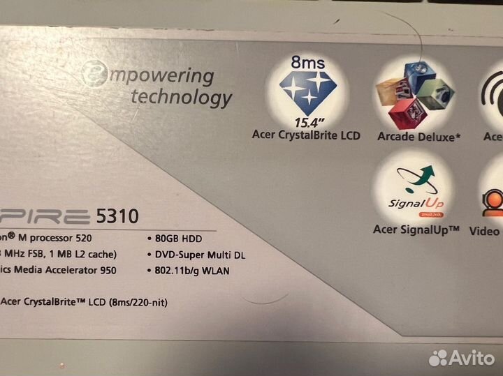 Ноутбук Acer 5310