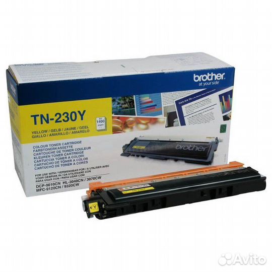 Тонер-картридж Brother TN-230Y