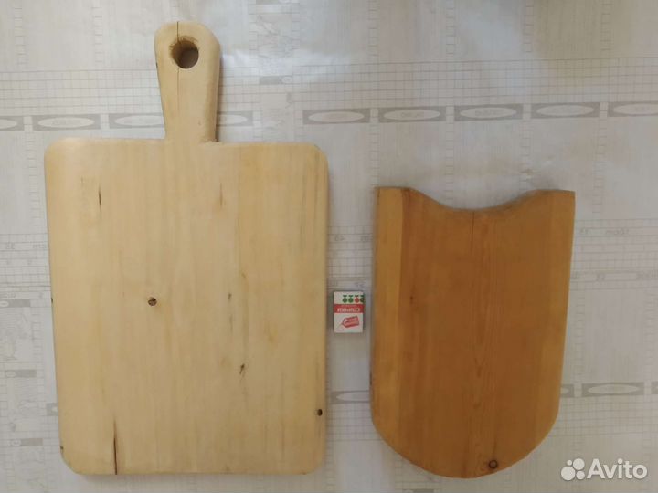 Доски разделочные, большие, 2 штуки