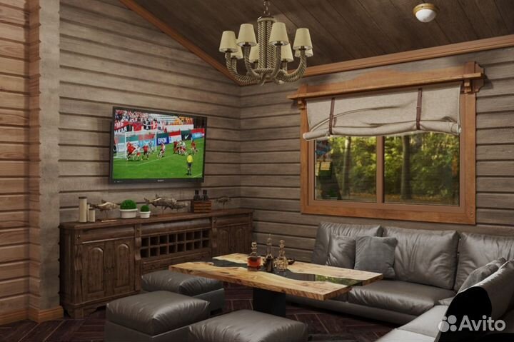 Бригады на пост основе Отделка по дереву