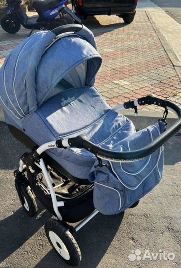 Коляска 3 в 1 indigo