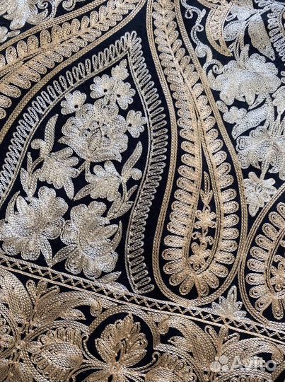 Шарф платок шерсть хлопок