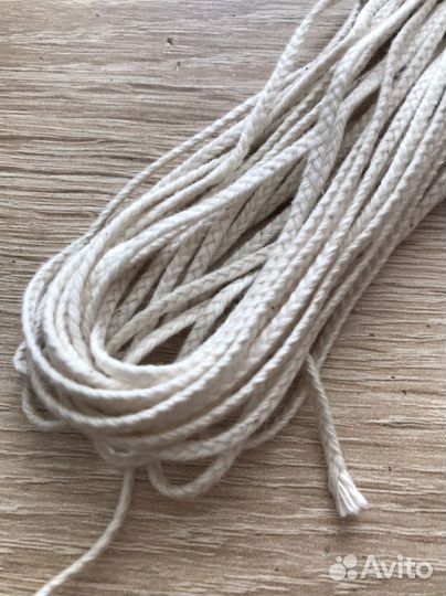 Фитиль хлопок для свечей разной толщины