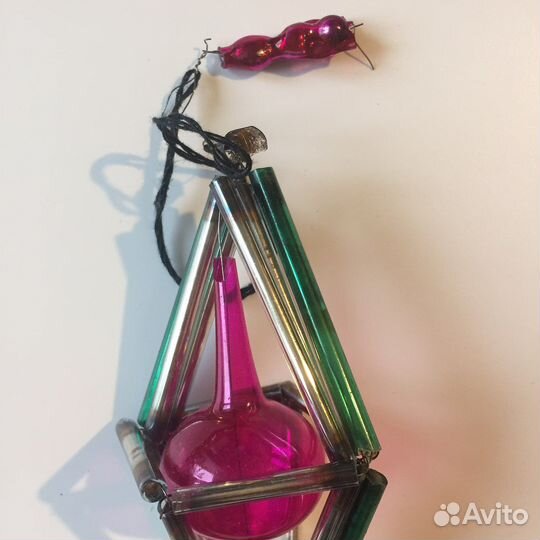 Елочные игрушки СССР Стеклярус