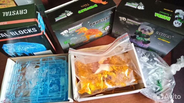 3D пазлы кристалл