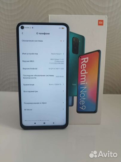 Xiaomi Redmi Note 9, 4/128 ГБ