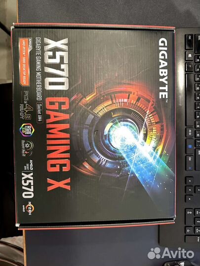 Нерабочая материнская плата Gigabyte x570 Gaming x
