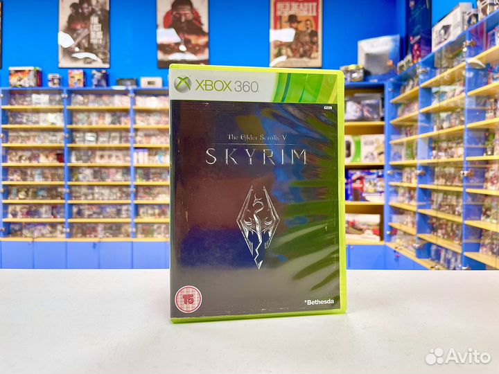 The Elder Scrolls V Skyrim xbox 360 Диск