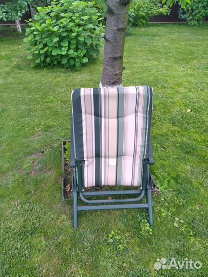 Шезлонг/кресло садовое складное