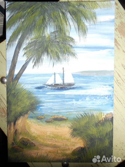 Картина Парусник