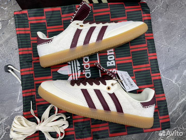 Samba Pony Tonal Wales Bonner Cream White