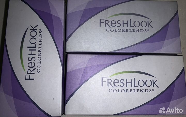 Линзы цветные FreshLook