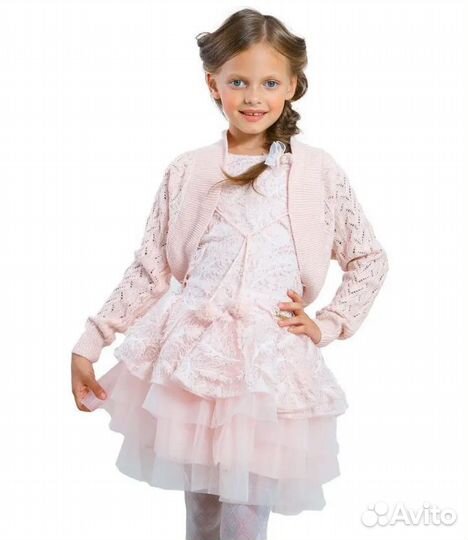 Болеро розовое для девочки choupette, размер 128